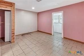 116 N Ben Wilson St, Victoria, TX 77901 - unfurnished room with recessed lighting and baseboards