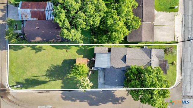 116 N Ben Wilson St, Victoria, TX 77901 - aerial overview of property's location featuring property parcel outlined