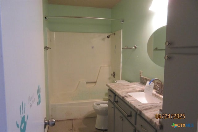 2101 Stagecoach Trl, Temple, TX 76502 - full bathroom featuring bathing tub / shower combination and vanity