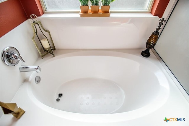 room details with a tub to relax in