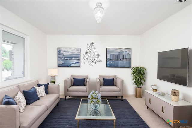 907 S Terrace St, Temple, TX 76501 - living room with light colored carpet