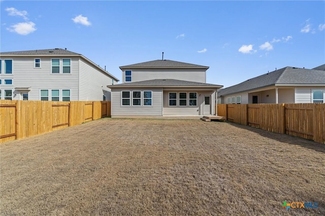 view of rear view of house