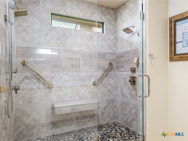 2091 County Road 100, Burnet, TX 78611 - bathroom with a shower stall