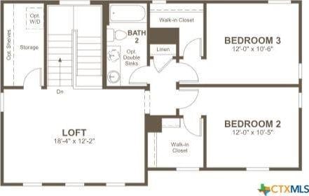 124 Jasmine Ln, Marble Falls, TX 78654 - floor plan / room layout