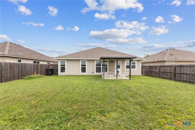 7831 Redbrush, Temple, TX 76502 - back of property with a patio