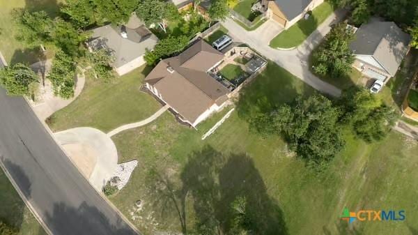 2305 Canyon Creek Dr, Temple, TX 76502 - aerial view of property's location featuring nearby suburban area