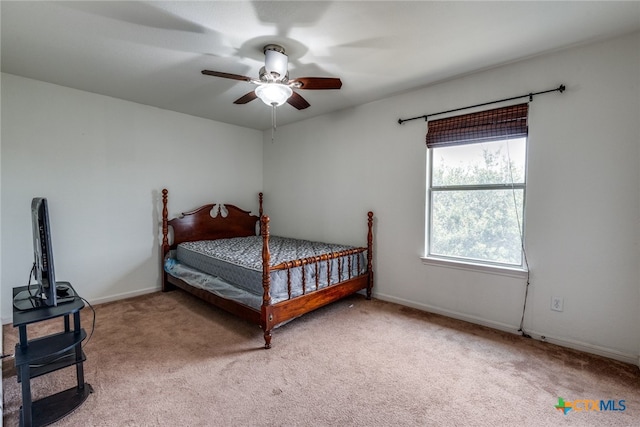 7631 Sterling Mnr, Converse, TX 78109 - bedroom featuring carpet floors and ceiling fan