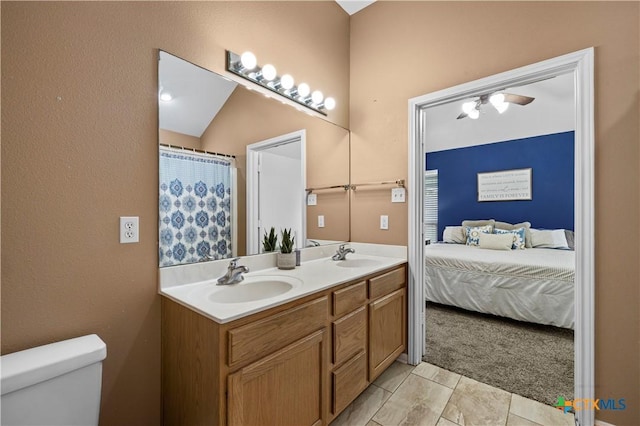 7317 Galleta Ct, Temple, TX 76502 - ensuite bathroom with double vanity and toilet