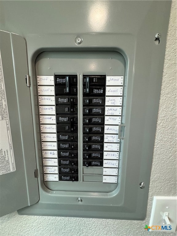 utilities with electric panel