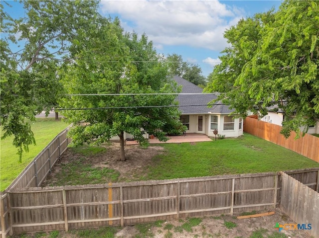 2627 Butterfly Dr, Temple, TX 76502 - view of yard featuring a patio area
