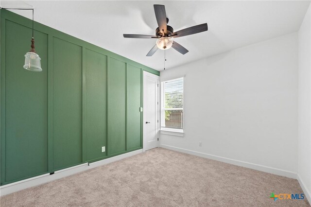 2037 Heritage Loop, Nolanville, TX 76559 - unfurnished bedroom with carpet flooring and ceiling fan