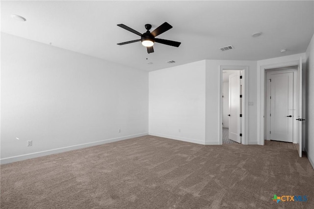 2037 Heritage Loop, Nolanville, TX 76559 - unfurnished bedroom with carpet flooring and ceiling fan