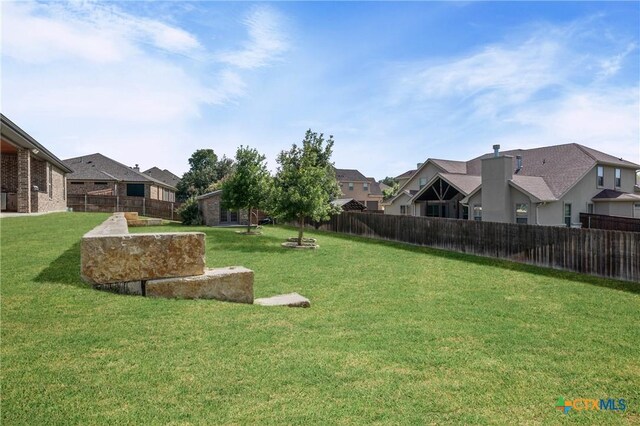 2037 Heritage Loop, Nolanville, TX 76559 - fenced backyard featuring a residential view