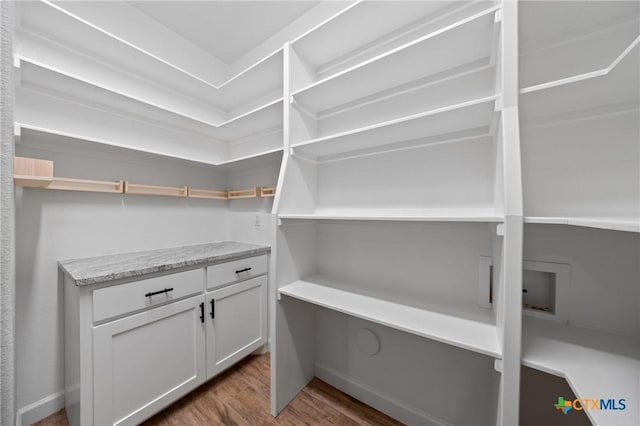 2037 Heritage Loop, Nolanville, TX 76559 - spacious closet with dark wood-type flooring