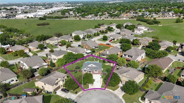 2441 Ibis Ave, New Braunfels, TX 78130 - drone / aerial view featuring a residential view