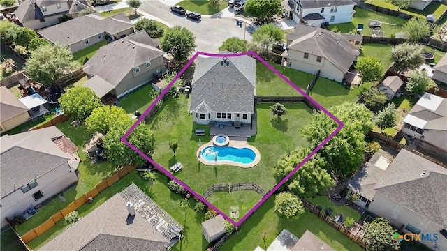 2441 Ibis Ave, New Braunfels, TX 78130 - drone / aerial view with a residential view