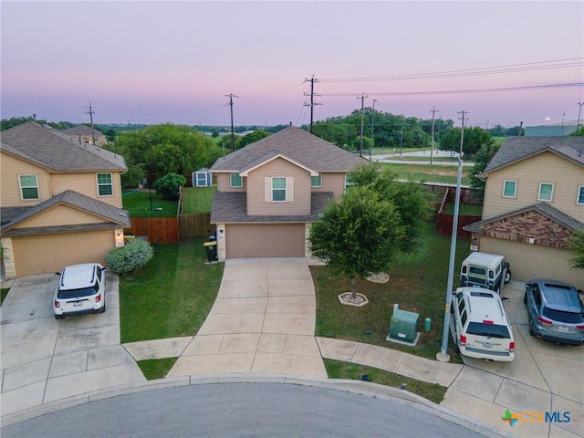 10055 Strasbourg Way, Schertz, TX 78154 - view of front of house featuring concrete driveway and an attached garage