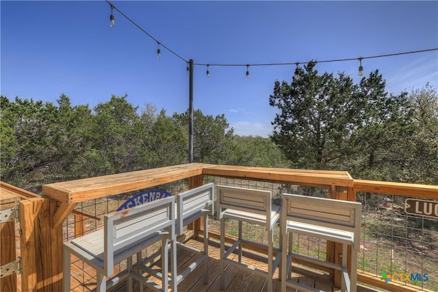 448 Summer Glen Ln, New Braunfels, TX 78132 - view of wooden deck
