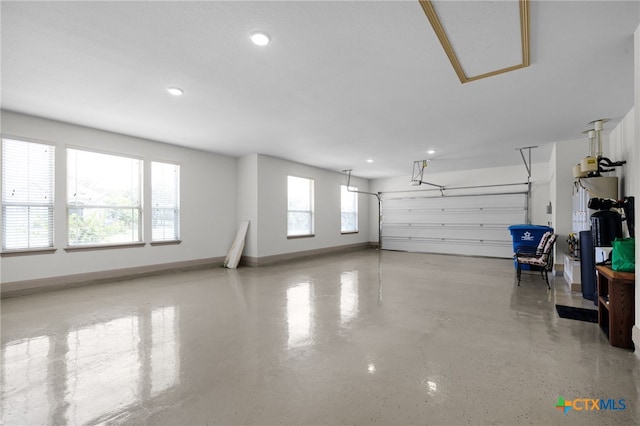 8235 Shining Elk, Garden Ridge, TX 78266 - garage featuring recessed lighting