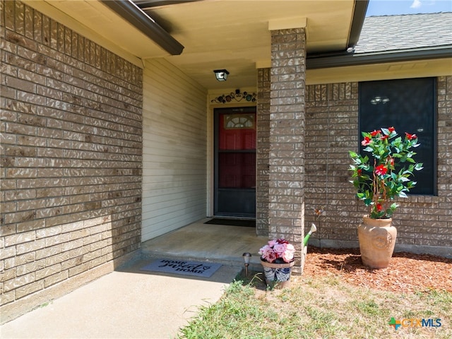 view of property entrance