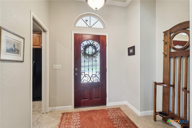 120 Oak Vis, New Braunfels, TX 78132 - foyer featuring baseboards