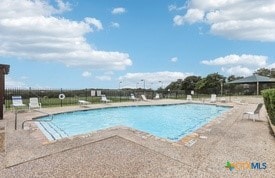 120 Oak Vis, New Braunfels, TX 78132 - pool featuring a patio