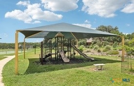120 Oak Vis, New Braunfels, TX 78132 - communal playground with a lawn