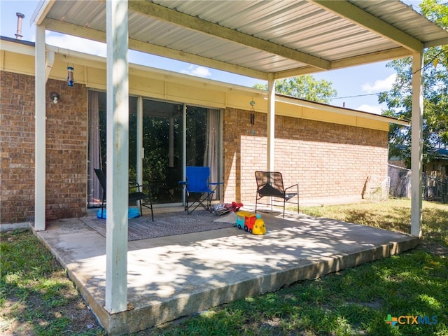 view of patio