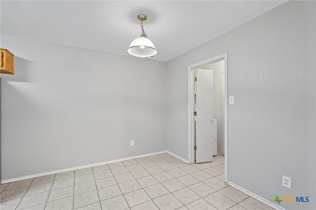 view of tiled empty room