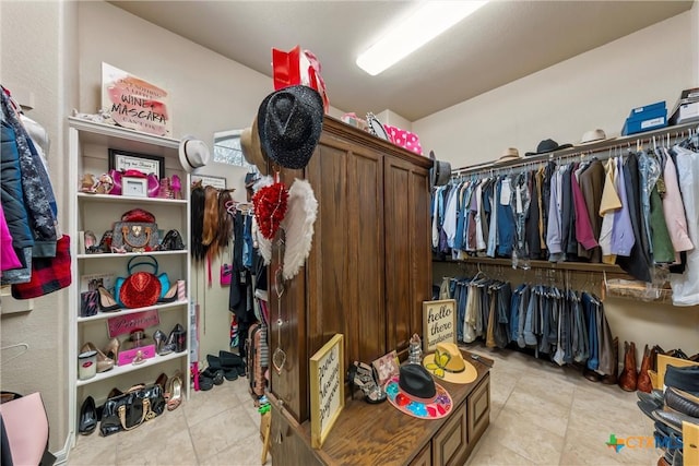 924 Queen Elizabeth Dr, Mcgregor, TX 76657 - walk in closet with tile patterned flooring
