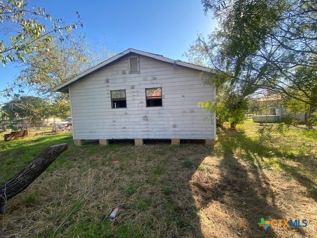 view of property exterior