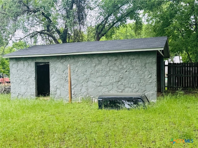 706 Golf Course Rd, Gatesville, TX 76528 - view of outbuilding featuring fence