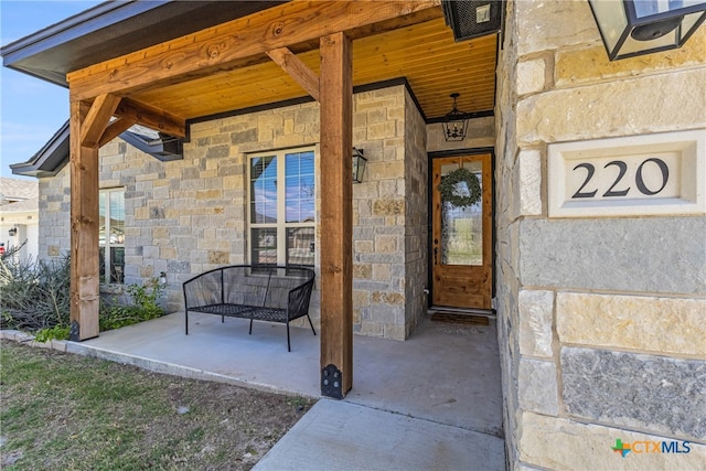 view of entrance to property