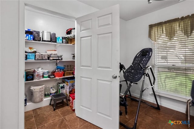 view of pantry