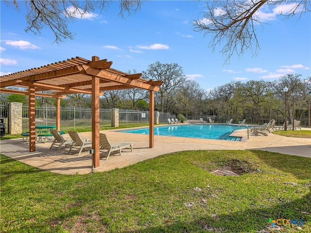 1108 Celtic Cv, Round Rock, TX 78681 - community pool with a pergola and a patio area