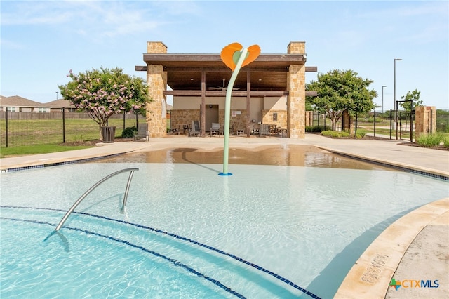 419 Agave Flats Dr, New Braunfels, TX 78130 - view of community pool