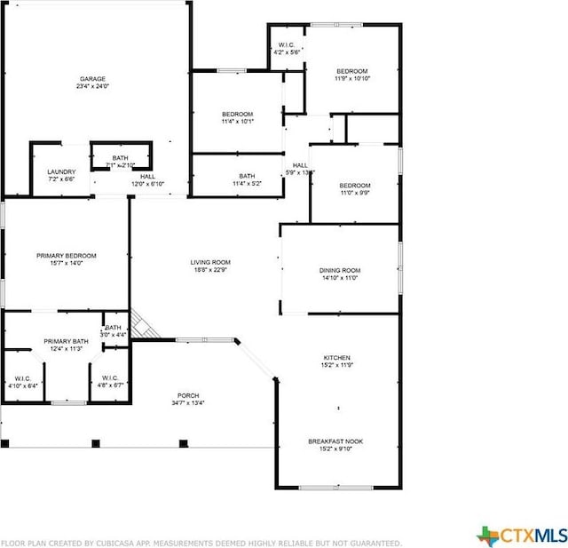 1722 Shadow Canyon Dr, Temple, TX 76502 - view of property floor plan