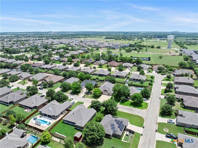 1722 Shadow Canyon Dr, Temple, TX 76502 - drone / aerial view of a pool area