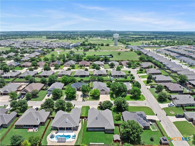 1722 Shadow Canyon Dr, Temple, TX 76502 - aerial perspective of suburban area
