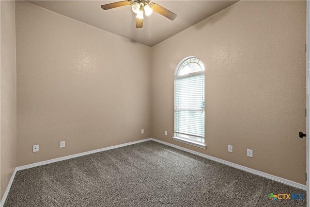 1722 Shadow Canyon Dr, Temple, TX 76502 - empty room featuring carpet and a ceiling fan