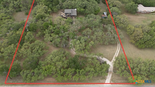 805 Sunrise Trl, Spring Branch, TX 78070 - view of subject property featuring property parcel outlined