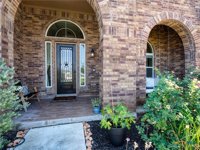 4508 River Rock Rd, Marion, TX 78124 - entrance to property with brick siding