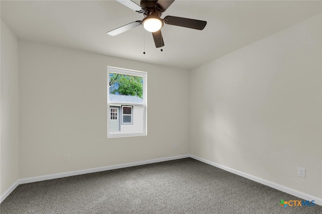 760 Lookout Dr, Canyon Lake, TX 78133 - unfurnished room featuring carpet flooring and a ceiling fan