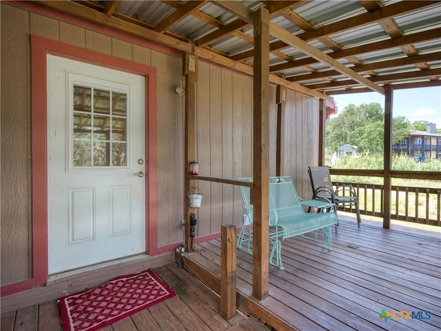 4386 Morningside Way, Canyon Lake, TX 78133 - view of deck
