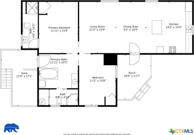 4386 Morningside Way, Canyon Lake, TX 78133 - view of floor plan / room layout