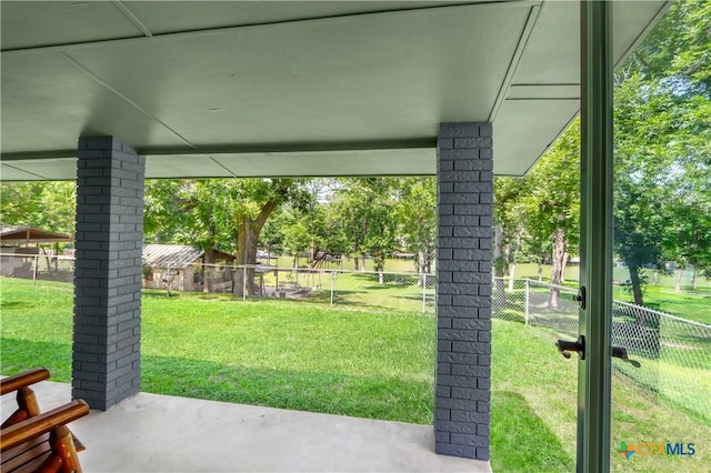 326 Riverview Rd, Mcqueeney, TX 78123 - view of fenced backyard