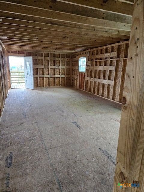 miscellaneous room featuring plenty of natural light