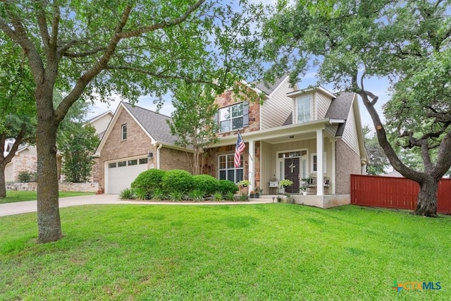 2005 Red Fox Dr, Nolanville, TX 76559 - view of front of home featuring concrete driveway and brick siding