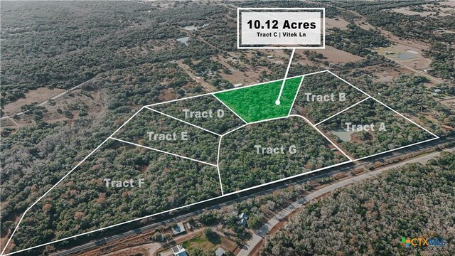 TractC Vitek Lane, Inez TX, 77968 land for sale