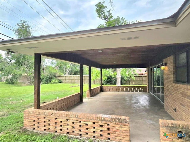 113 Apache Dr, Temple, TX 76504 - view of patio / terrace featuring a carport